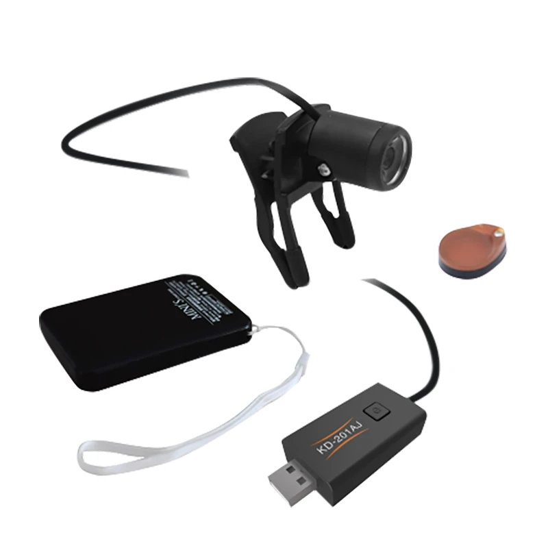 

Integrated Dual Power Supply Dental Head Lamp 3W LED Surgical Headlight