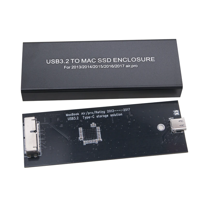 Obudowa Macbook SSD Obudowa USB 3.2 na dysk twardy MAC Obudowa NVME do Apple Macbook Air Pro Retina 2013 2014 2015 2016 2017