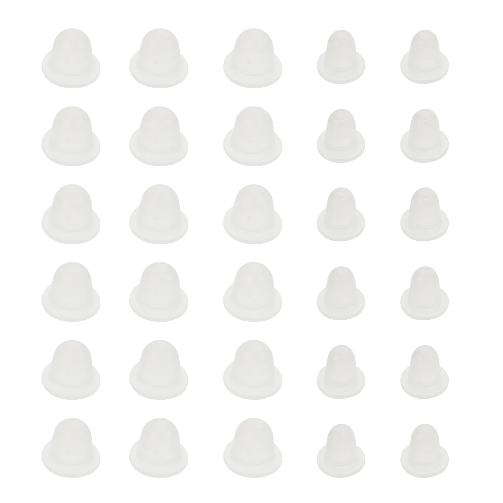 200 Pcs Color Cup Disposable Cups Silicone Tattoos Ink Containers Ring Silica Gel Makeup Caps Kits Pigment Accessories
