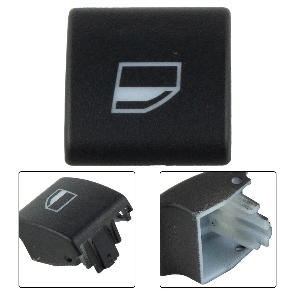 

1pc Glass Switch Buttons Hot Sale For BMW 3 SeriesE46 1997-2000 Car-Window Adjustment Switch Button Cover Accessory