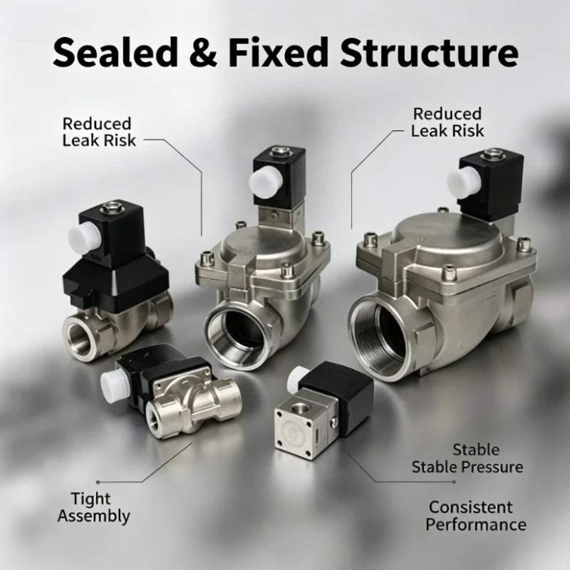 316 Stainless Steel Pilot Operated Solenoid Valve with Manual Switch Stainless Steel Diaphragm Solenoid Valve