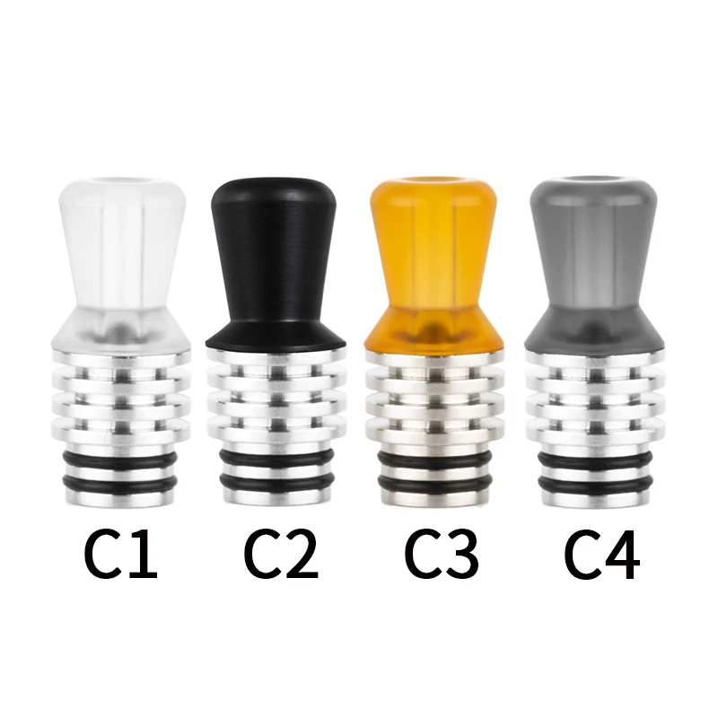 1Pcs  MTL 510 Drip Tip Stainless Steel PEI PC POM Long Snout for  510 Machine Drip Tips  Accessories