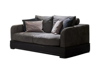 

Italian Light Luxury Frosted Leather Sofa Post-Modern Villa Large Flat Living Room Luxury High-End Furniture