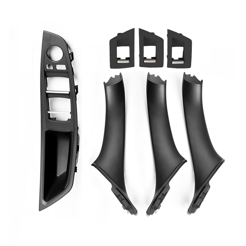 LHD Beige Black Gray Oyster Car Interior Door Armrest Inside Pull Handle Set for BMW 5 Series F10 F11 523i 525i 528i 530i