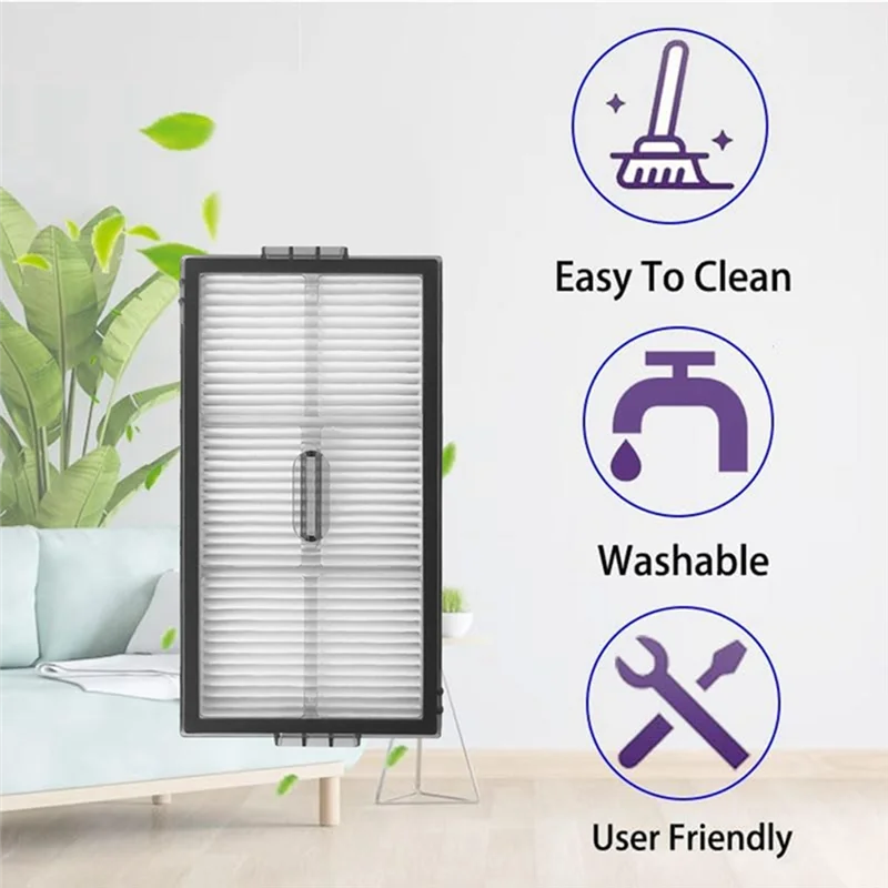 29 قطعة ل Roborock Saros 10R / G20S الترا مكنسة كهربائية استبدال أجزاء فرش جانبية مرشحات HEPA ممسحة القماش أكياس الغبار A62X