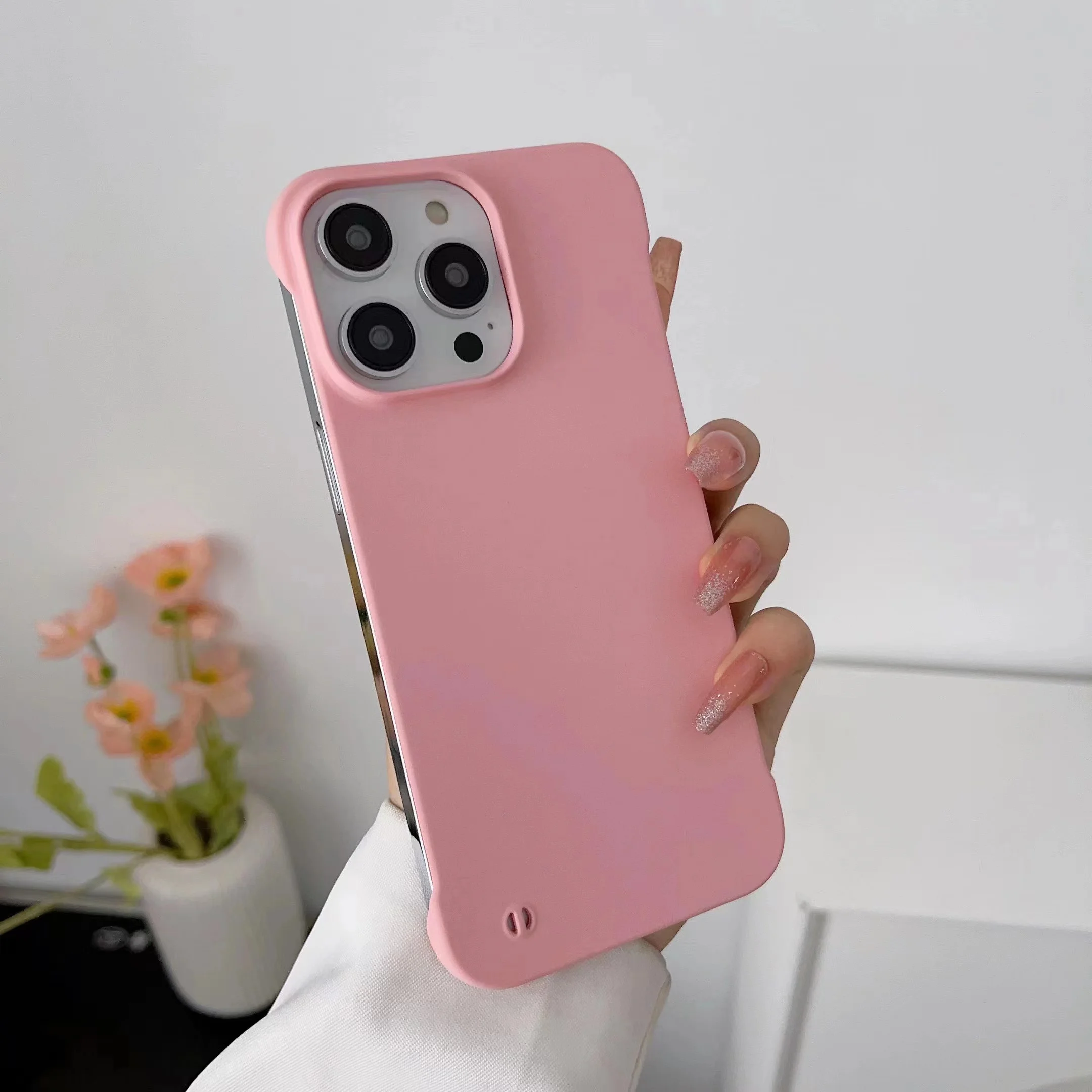 Luxurious Skin Feel Borderless Phone Case For Huawei Nova 11 Pro 10 9 8 7 6 5 4 3 Nova 10 Pro Ultra Thin Hard Shell Protection