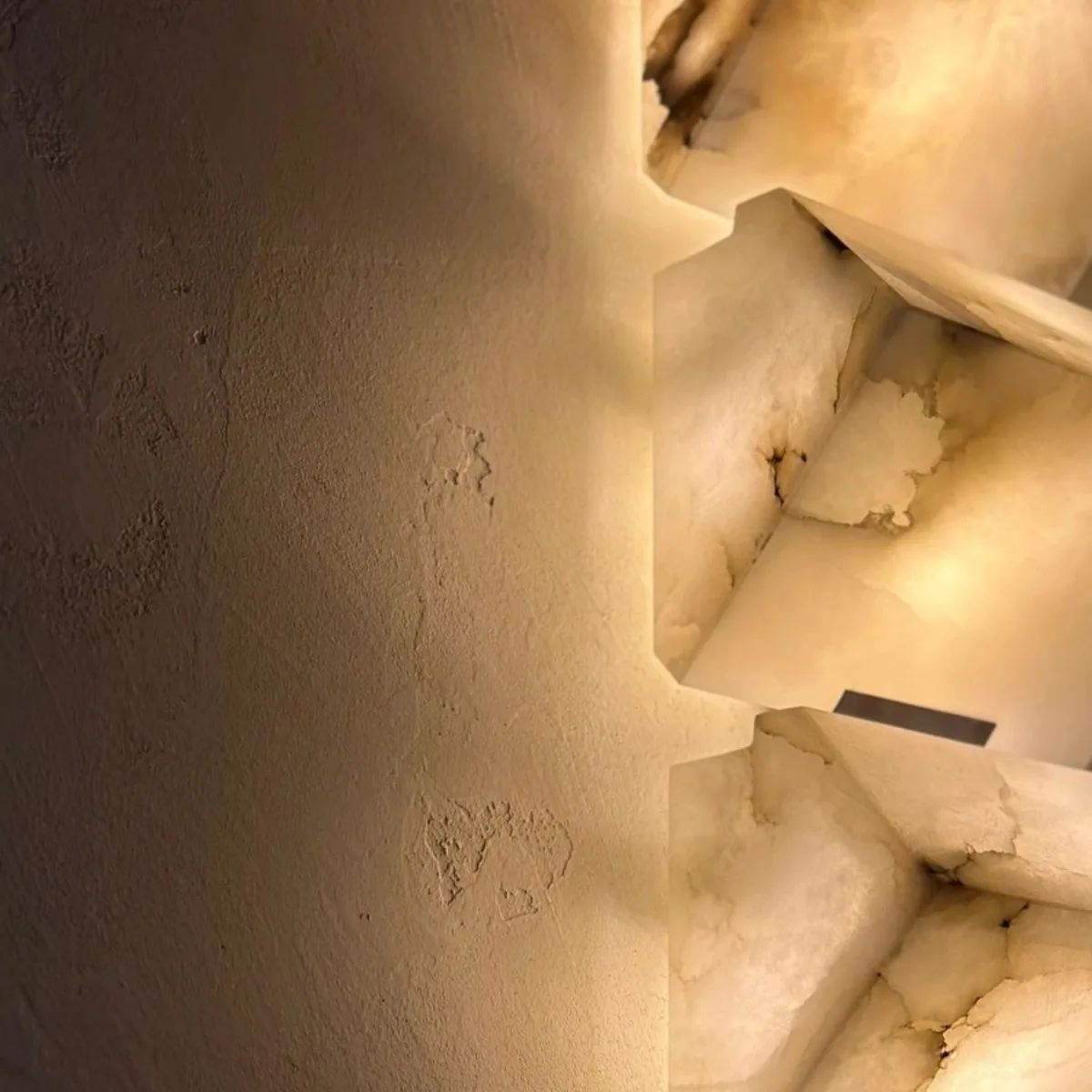 مصباح جداري رخامي بجانب السرير لغرفة النوم الإيطالية، ضوء بسيط فاخر ومبتكر لغرفة الطعام وممر الدراسة وغرفة المعيشة وخلفية الجدار لام