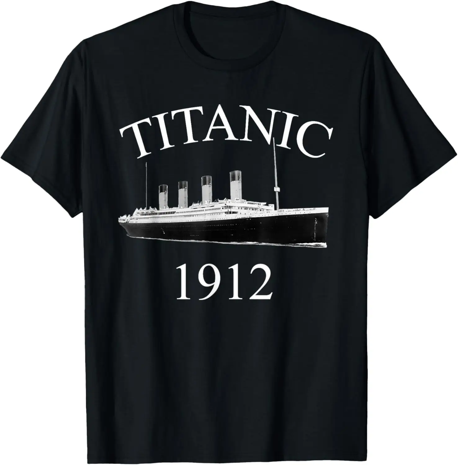 Titanic Sailing Ship Vintage Cruise Vessel 1912 T-Shirt