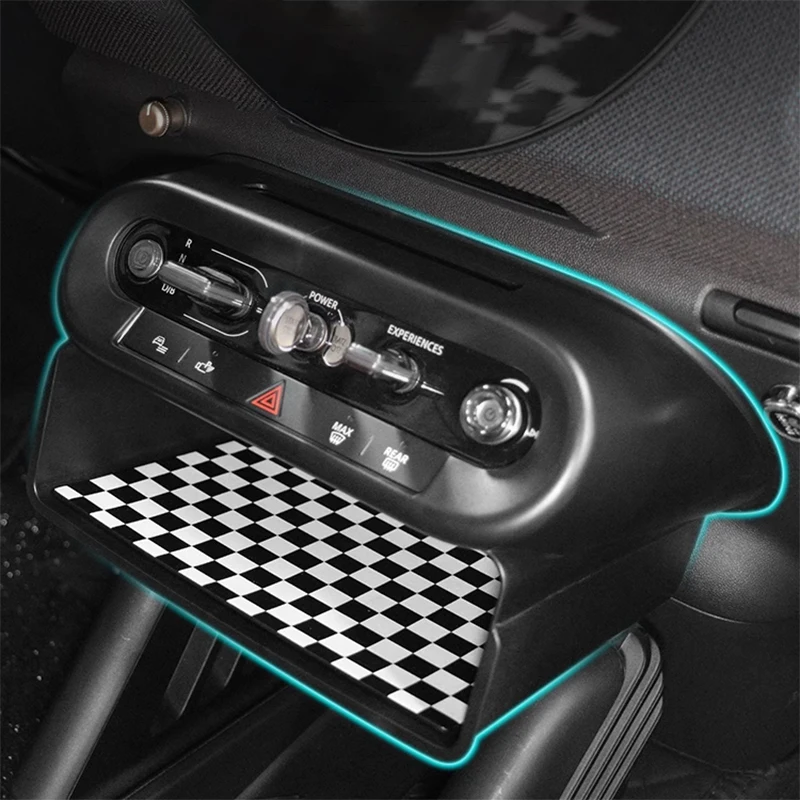 Car Center Console Organizer For Mini Cooper E SE J01 EV J05 Aceman 2024 2025 Central Extra Storage Box Glasses Phone Holder