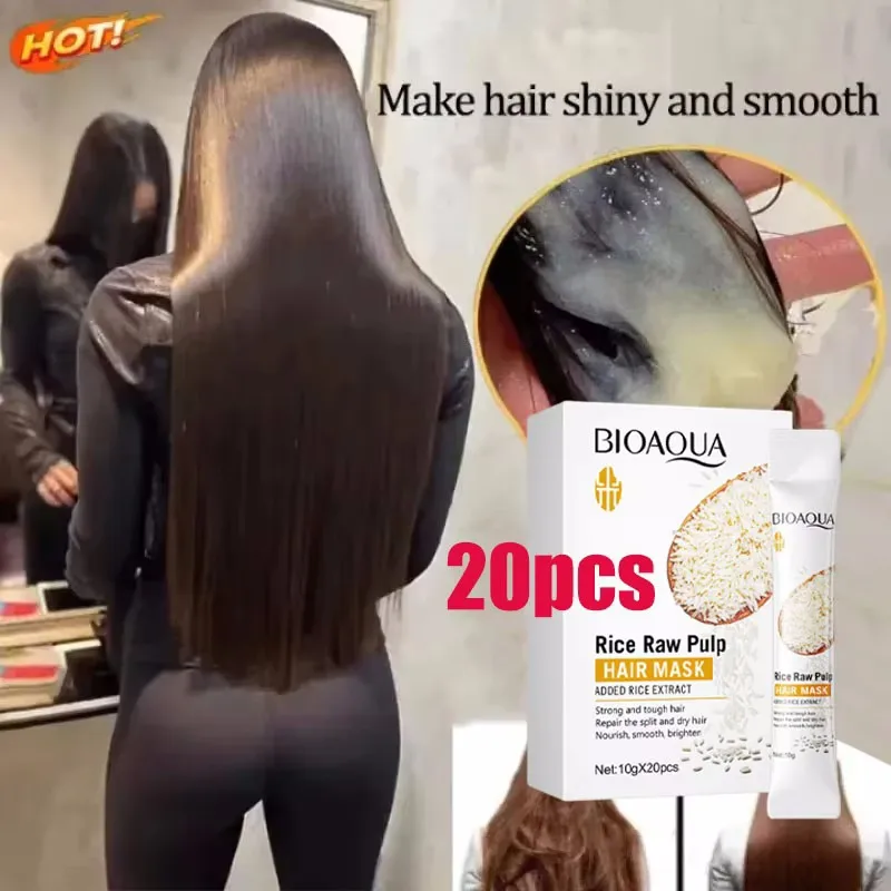

Natural Repair Professional Magical Hair Mask Prevent Dryness Split Ends Repair Damage Frizz Tangles 5 Seconds Soft Smooth Care