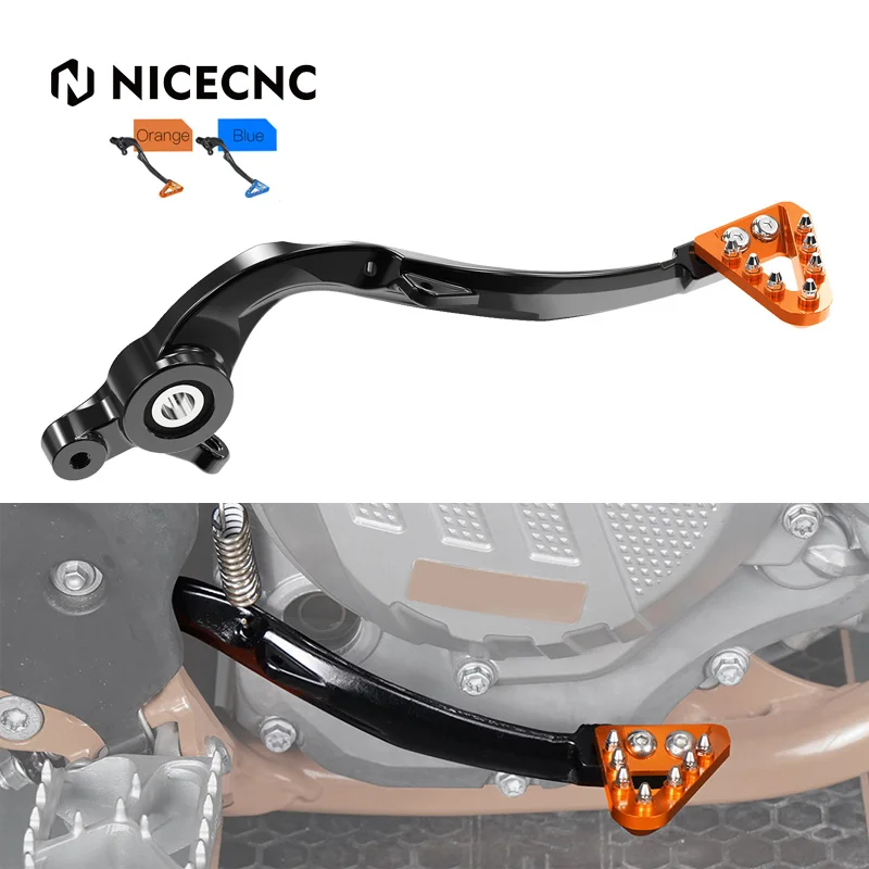 

Adjustable Forged Aluminum Brake Pedal Lever For KTM TPi EXC 300 SXF 450 Husqvarna TE 300 2017-2024 GasGas EC 300 2021-2024 2023