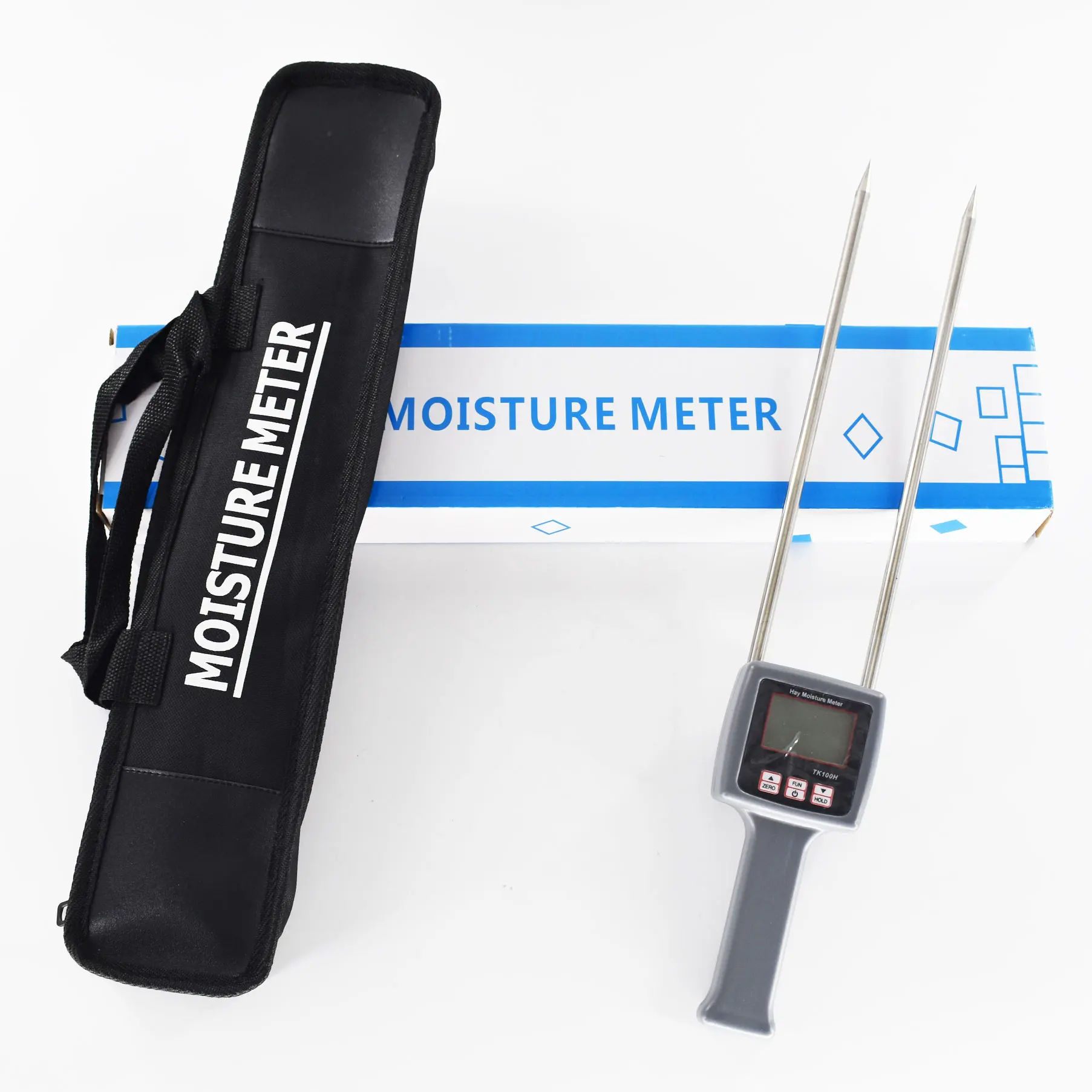 

Portable TK100H Hay Moisture Meter alfalfa, leymus chinensis,orchard grass pennisetum hydridum Moisture tester 0-80%