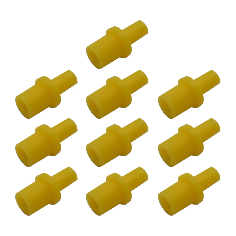 5/10Pc Yellow Syringe silicone soft pumping air hollow joint part rubber connector 4 4.0 4mm ciss inkjet cartridge cleaning tool