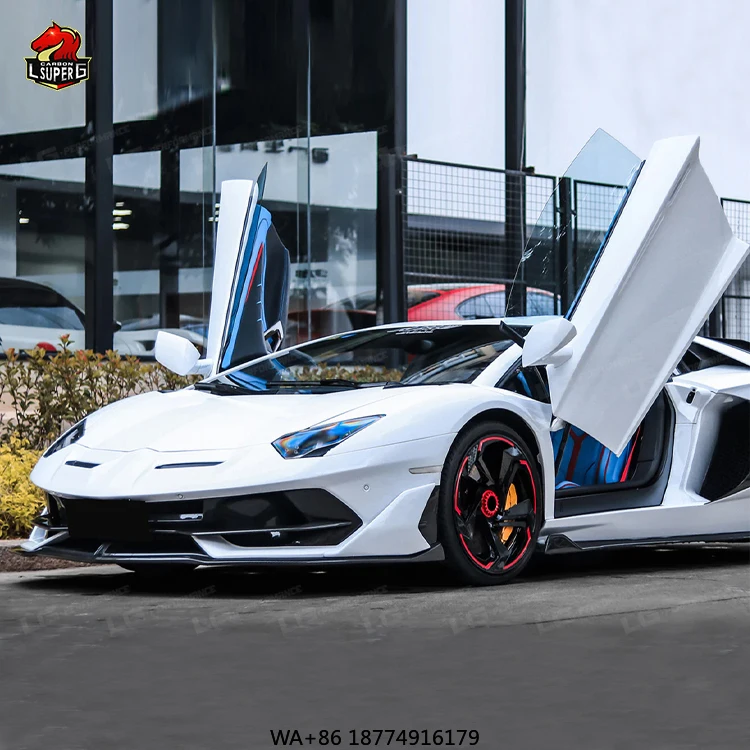 

Новый дизайн, супер автомобильный комплект для LP700 LP720 Lp750, трансформируемое обновление в стиле SVJ, сухой комплект кузова из углеродного волокна