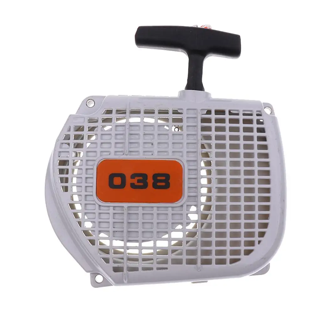 Recoil Rewind Pull Starter Complete Chainsaw Parts High Quality Replacement for Chainsaw 038 MS380 Garden Use