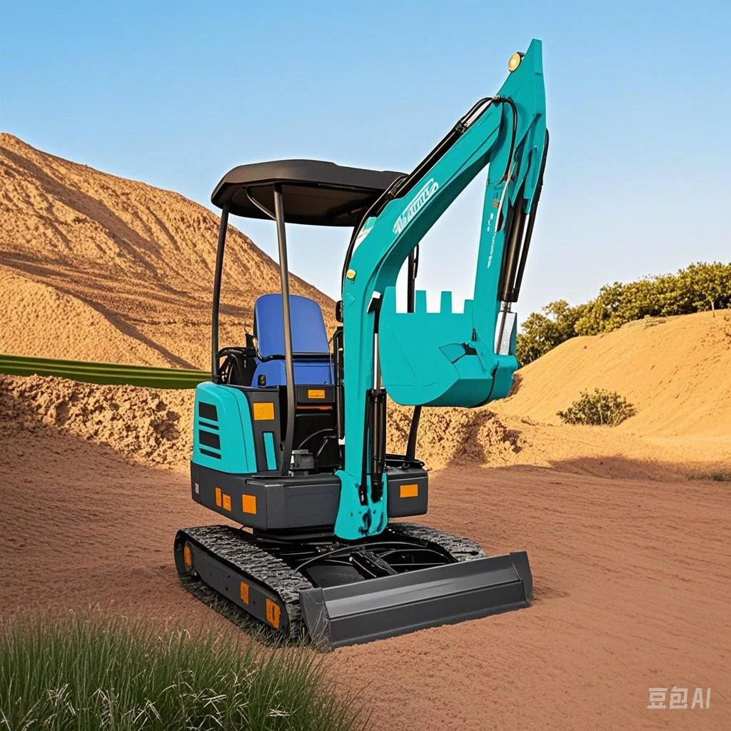 منتج مخصص للحفارة الزاحفة الصغيرة لتسوية التخزين والحفر وتحسين الأرض في الأراضي الزراعية #1