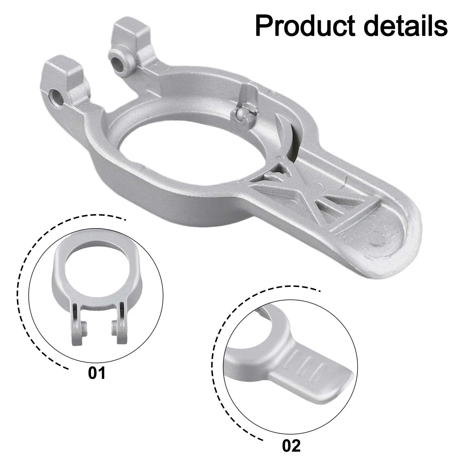 

For Oscillating Tools Metal Clamp DCS355 Tool Accessory For Oscillating Tool High Compatibility Unused Condition