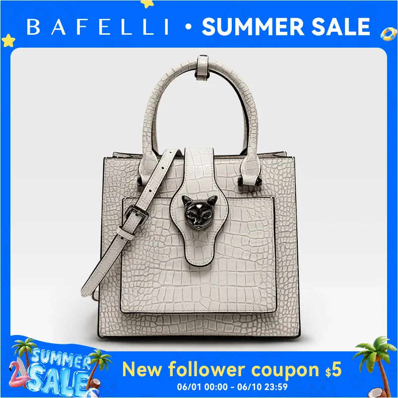 2024 NEW WOMEN'S HANDBAGS BUSINESS LADY GENUINE LEATHER ORIGINAL LUXURY BRAND DESIGNER OFFICE FEMALE BAGS CROSSBODY CAT PURSE