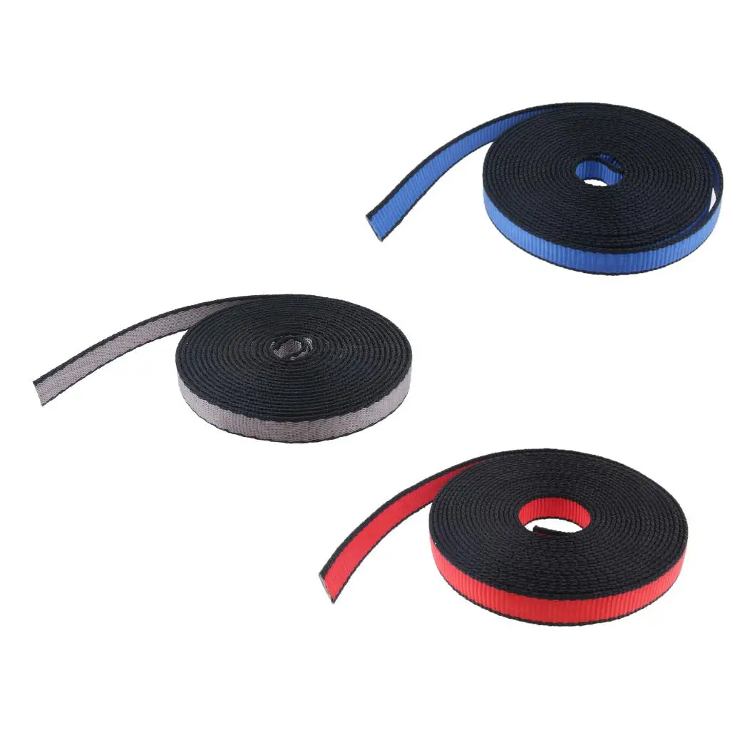 

22KN трубчатый нейлоновый ремень для скалолазания, строп-шнур, спасательный ремень для спелеологии, уличный ремень, такелаж, якорь, ремонт снаряжения для кемпинга