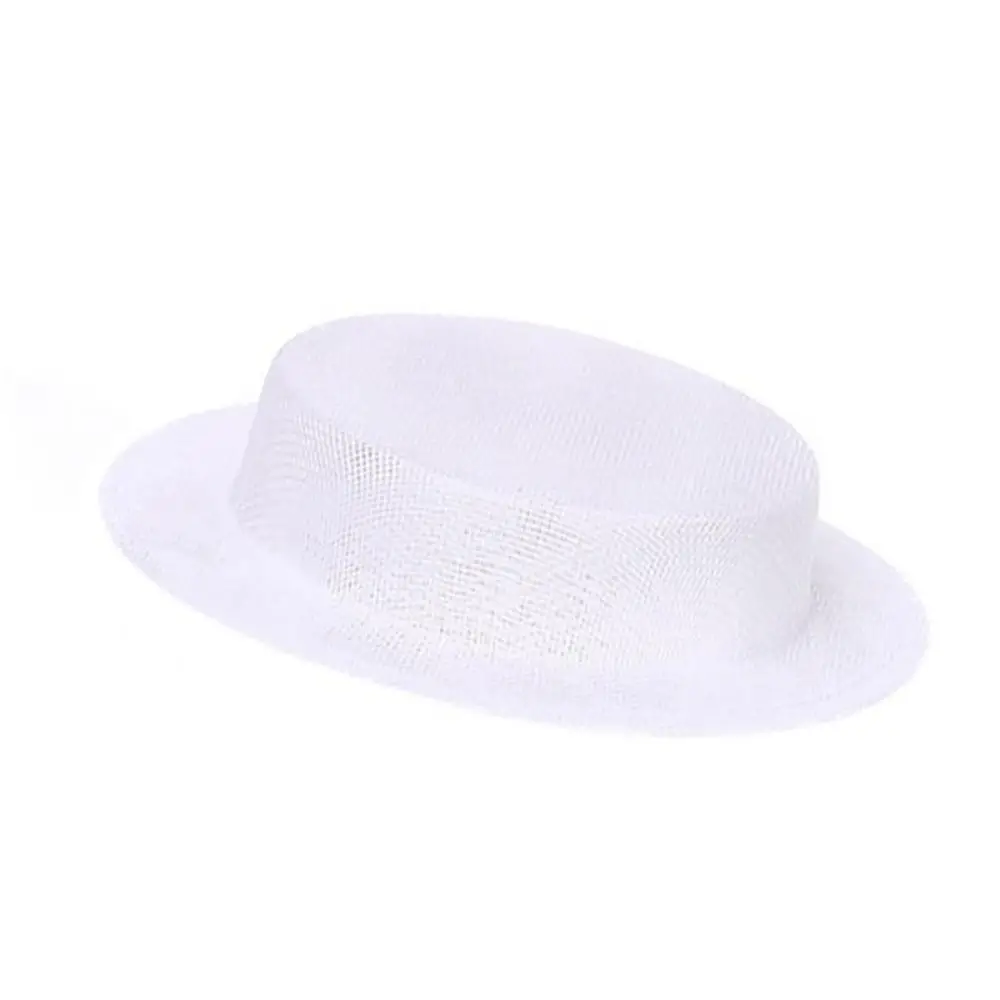 Stylish Elegant Fascinator Hat Base Vintage Classic Opera Headwear Base casual Lightweight Pillbox Hat Easter