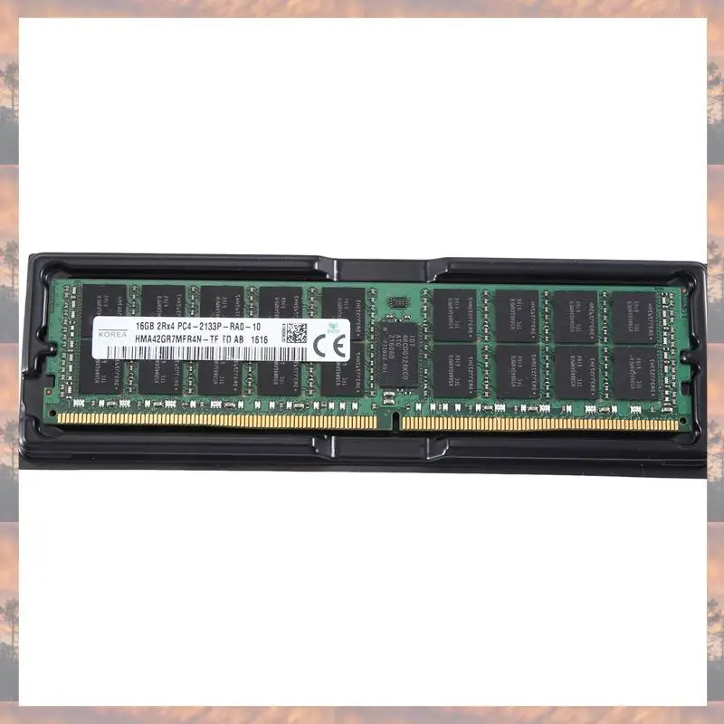 

2025 New-For SK Hynix 16GB DDR4 Server RAM Memory 2133Mhz PC4-17000 288PIN 2Rx4 RECC Memory RAM 1.2V ECC REG RAM Easy Install Ea