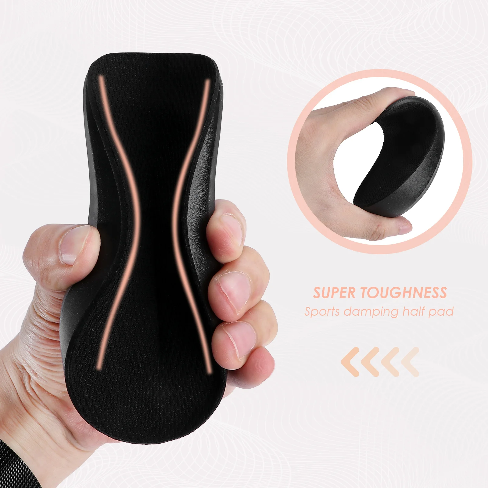 

Silicone Heightening Insole Increased Cushion Heel Lift Hidden Comfortable Socks Pad Pu Support Lifting Man