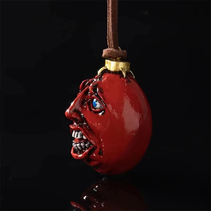 Anime Berserk Behelit Keychain Guts Griffith Egg Of King Pendant Neckalce Unisex Car Backpack Jewelry Decoration Accessory view 4