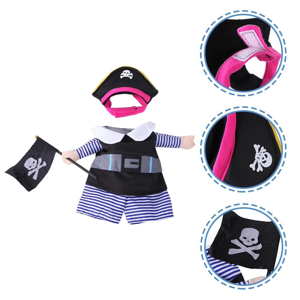 

1 set 1 Set Wear-Resistant Pet For Dogs Cats Skin-Friendly Polyester Birthday Festival Cosplay Costume Comfortable Fit Portable