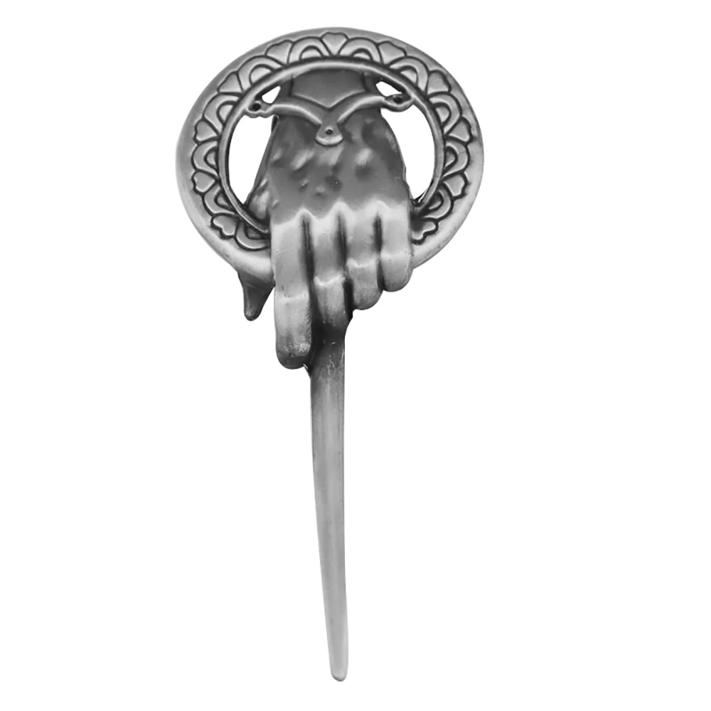 Anime Game of Thrones Hand of the King Lapel Inspired Pin Badge Brooches Movie Jewelry