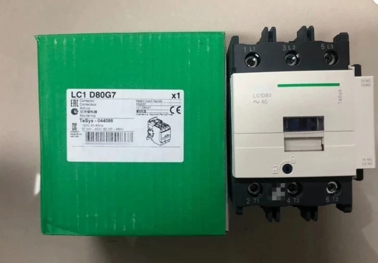 

Brand new Lc1d80g7 Contactor Coil 120v 80a Spot Plc Fast delivery