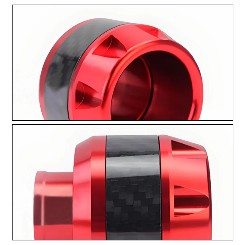 Universal Motocicleta Falling Protector, liga de alumínio, à prova de explosão, roda dianteira Bater Pad, motocicleta Quadro Slider, parafuso, 2pcs