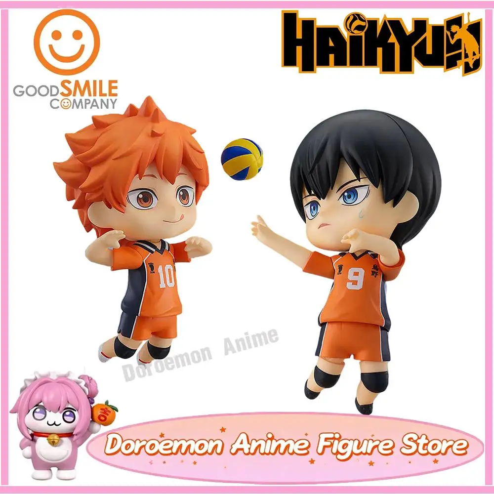 

Pre-Order Original Good Smile Gsc Nendoroid 1411 1455 Haikyu!! To The Top Shoyo Hinata Tobio Kageyama New Karasuno Ver. Figures