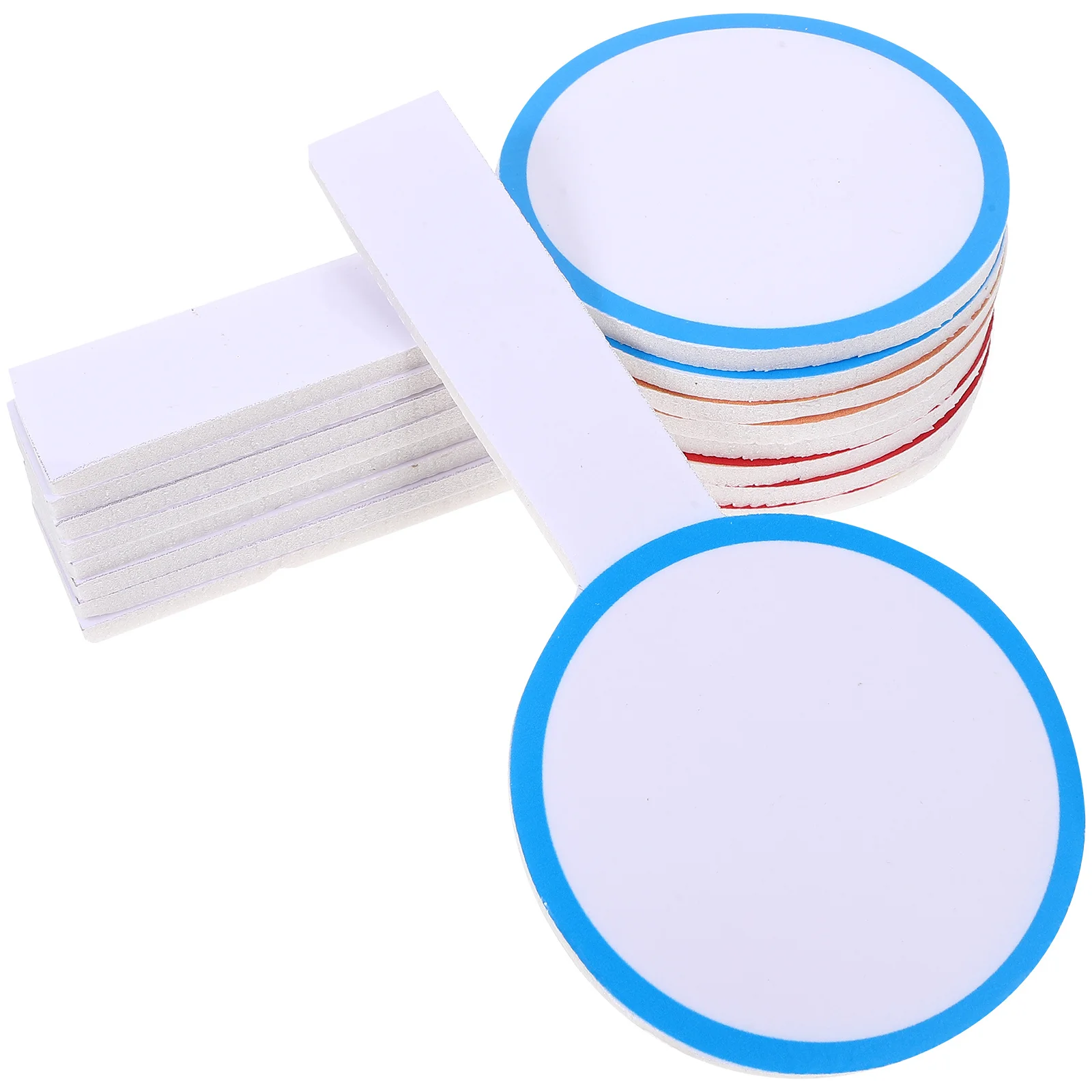 20Pcs Lightweight Portable Scoreboard Dry Erase Paddle for Students and Classroom Use Mini Whiteboard Handheld Whiteboard