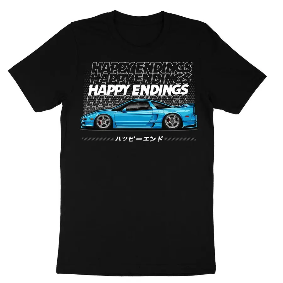 

Car Lovers T-shirt Hond car NSX-R GT Men's and Women's Short-Sleeved with Patterns for Summer