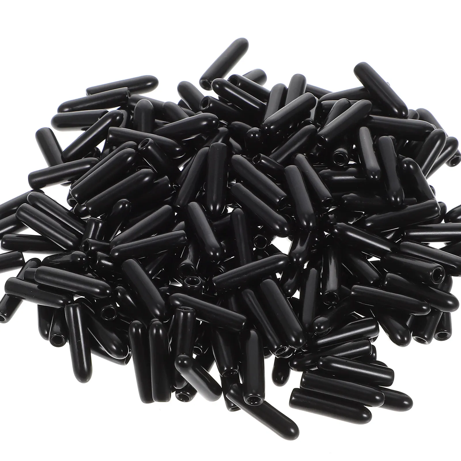 

500 Pcs Screw Covers Rubber End Caps Bolt Protective Domes PVC Rust Proof Furniture Feet Round Tubing Threaded Parts