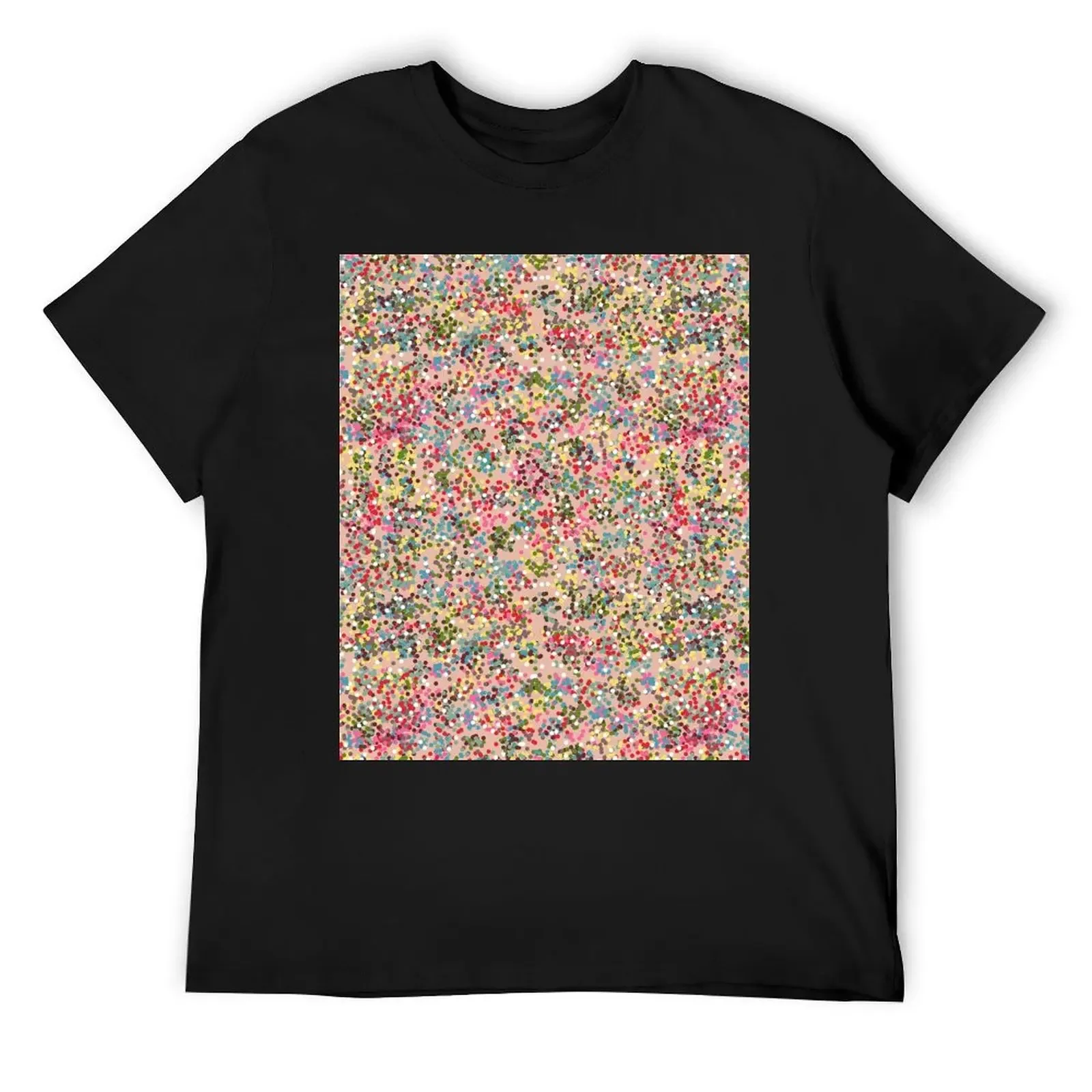 Maximalist Holiday Confetti Festive Colorful Designer Print T-Shirt oversizeds shirts graphic mens t shirt graphic