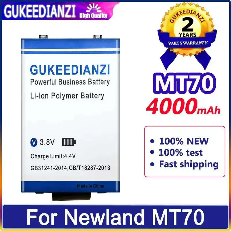 

4000 мАч для портативного коллектора данных Newland MT70, замена аккумулятора премиум-класса
