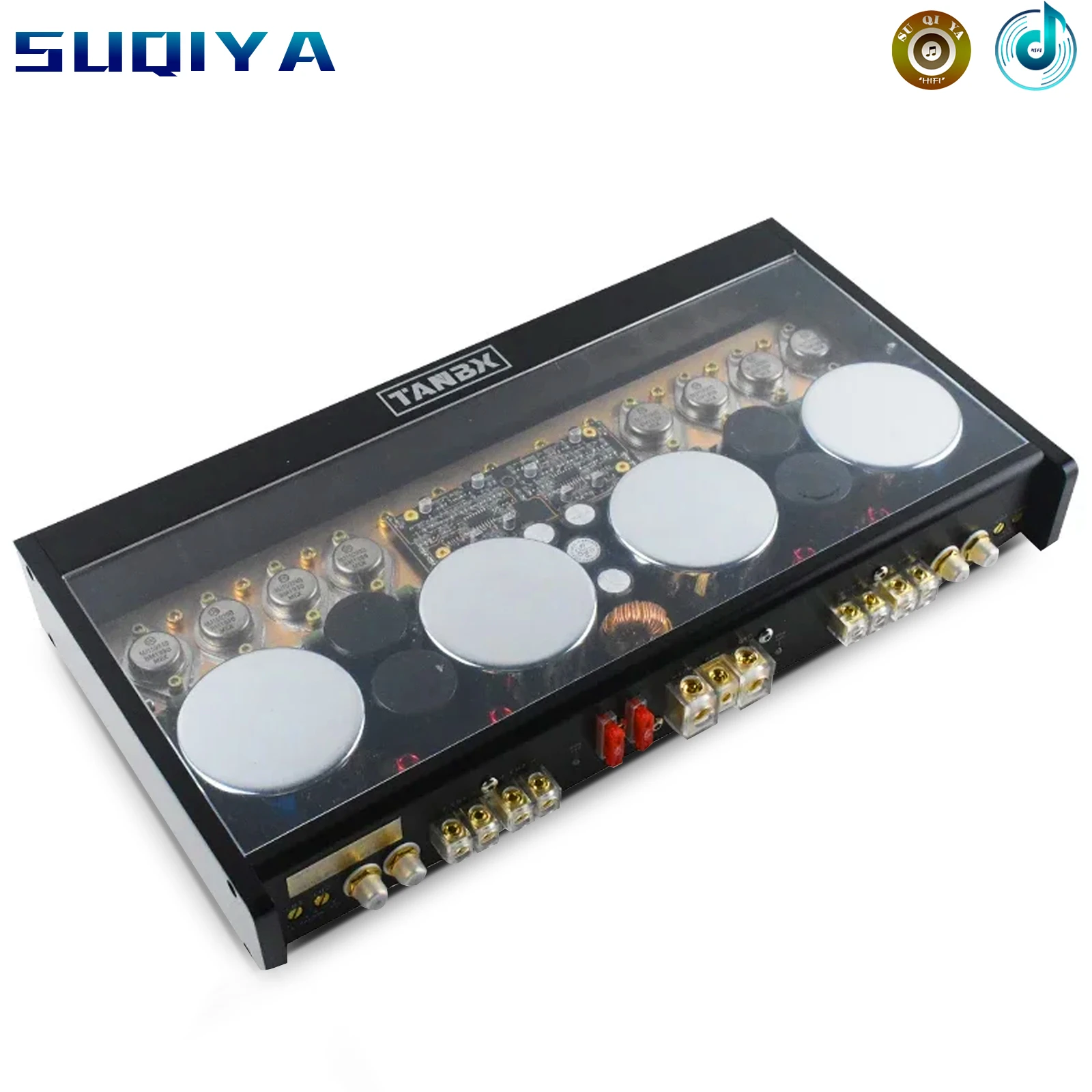 

Gold Seal ON MJ15024 MJ15025 Tube 150W*4 4.0 Channel HIFI Car Audio Speaker Amplifier Push 4 Door Horn