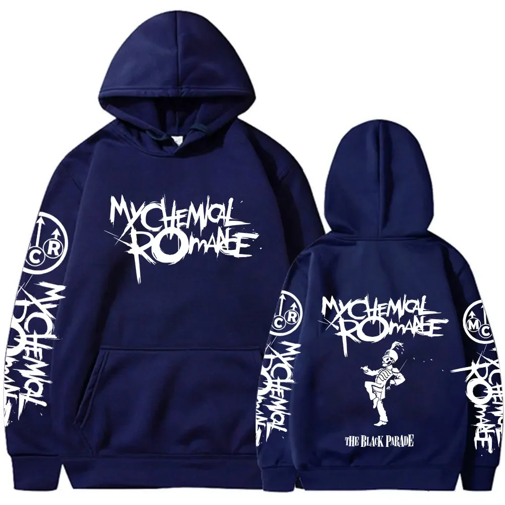 Rock Band My Chemical Romance Mcr Dead Hoodie Men's Black Parade Punk Emo Sweatshirt Fashion Vintage Hip Hop Hoodies Pullover