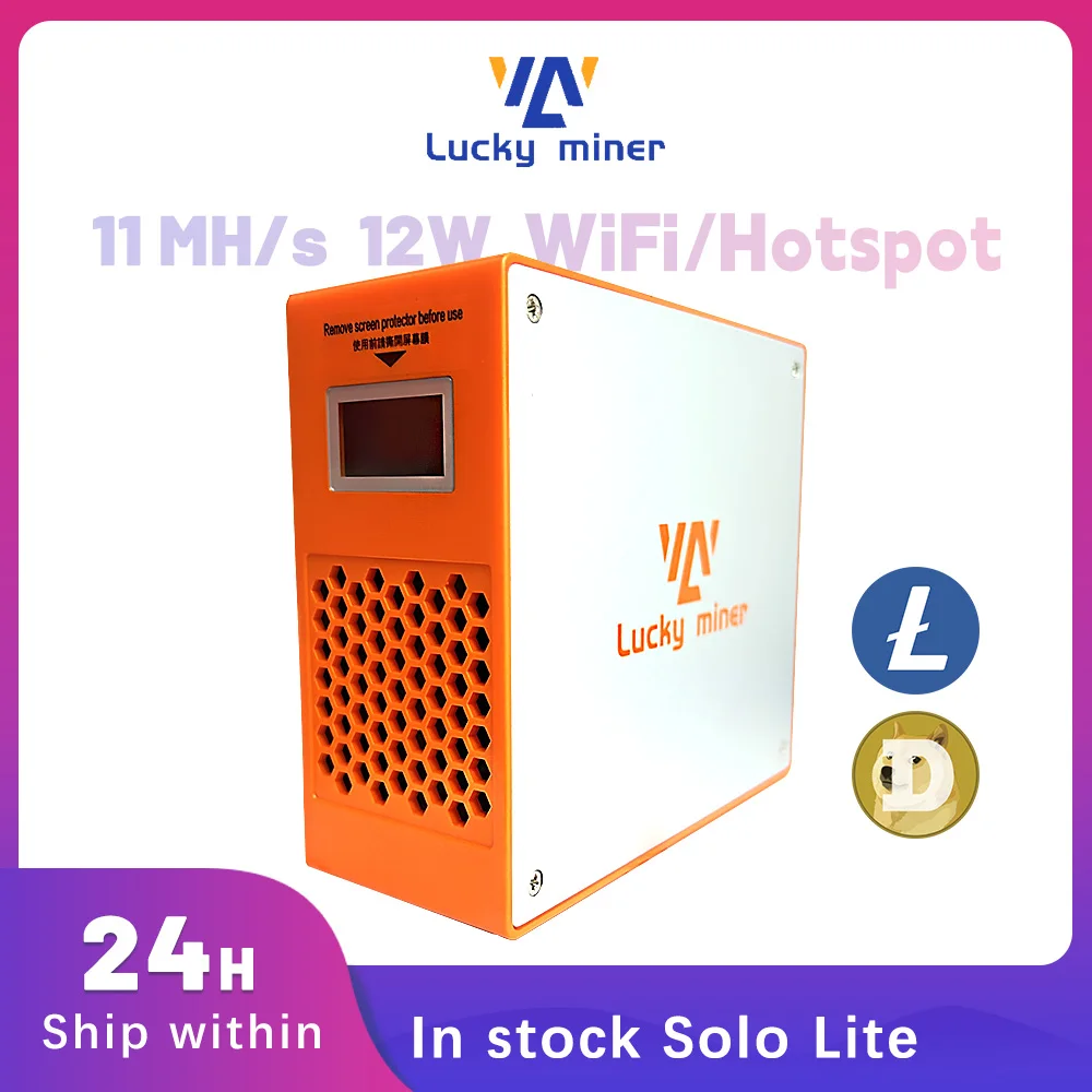 

2025 Latest Upgrade Lucky Miner LG07 Bitcoins Miner 11MH/s New Lucky Miner LG07 11MH/S