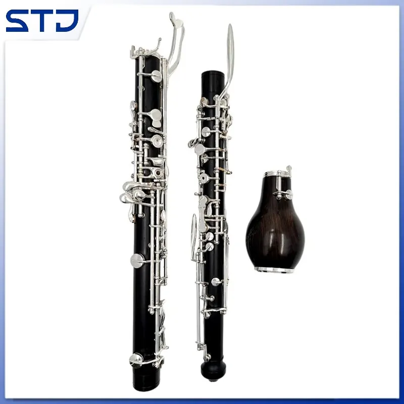 F key English horn composite wood F key Alto Oboe Solid wood ,Silver-plated Keys Woodwind