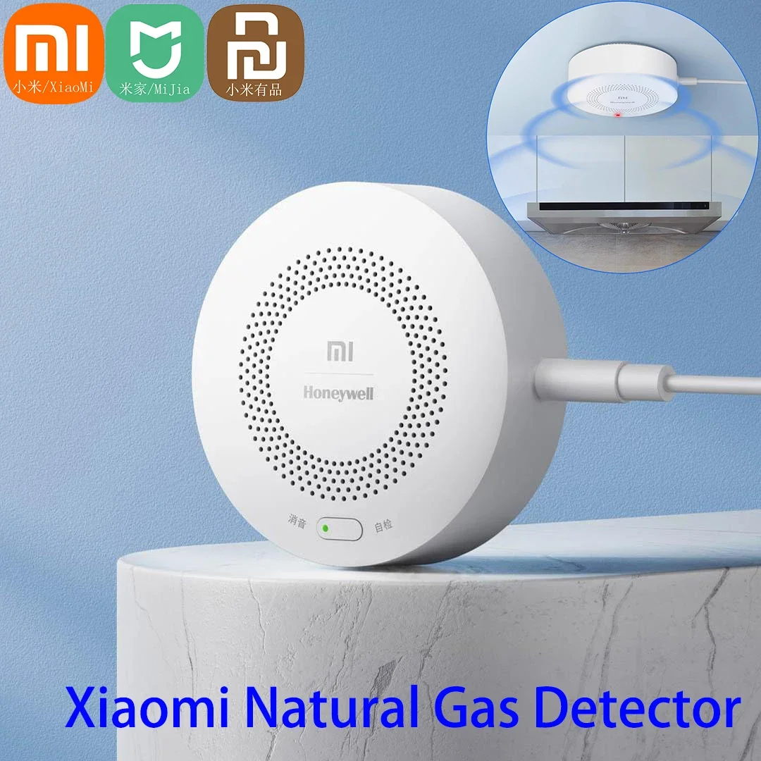 

Xiaomi Smart Combustible Household Gas Alarm Leakage Guard Mijia Wifi Natural Gas Sensor Detector Built-in Bluetooth Gateway
