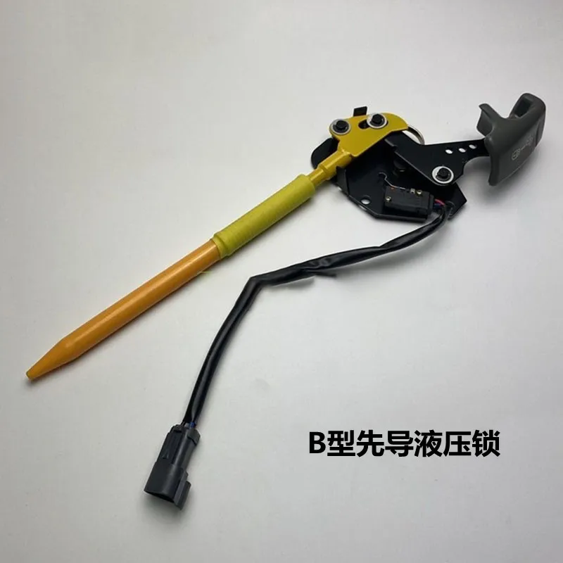 Excavator accessories hydraulic safety lock pilot handle assembly suitable for Carter CAT320 330 307 312 308B C D