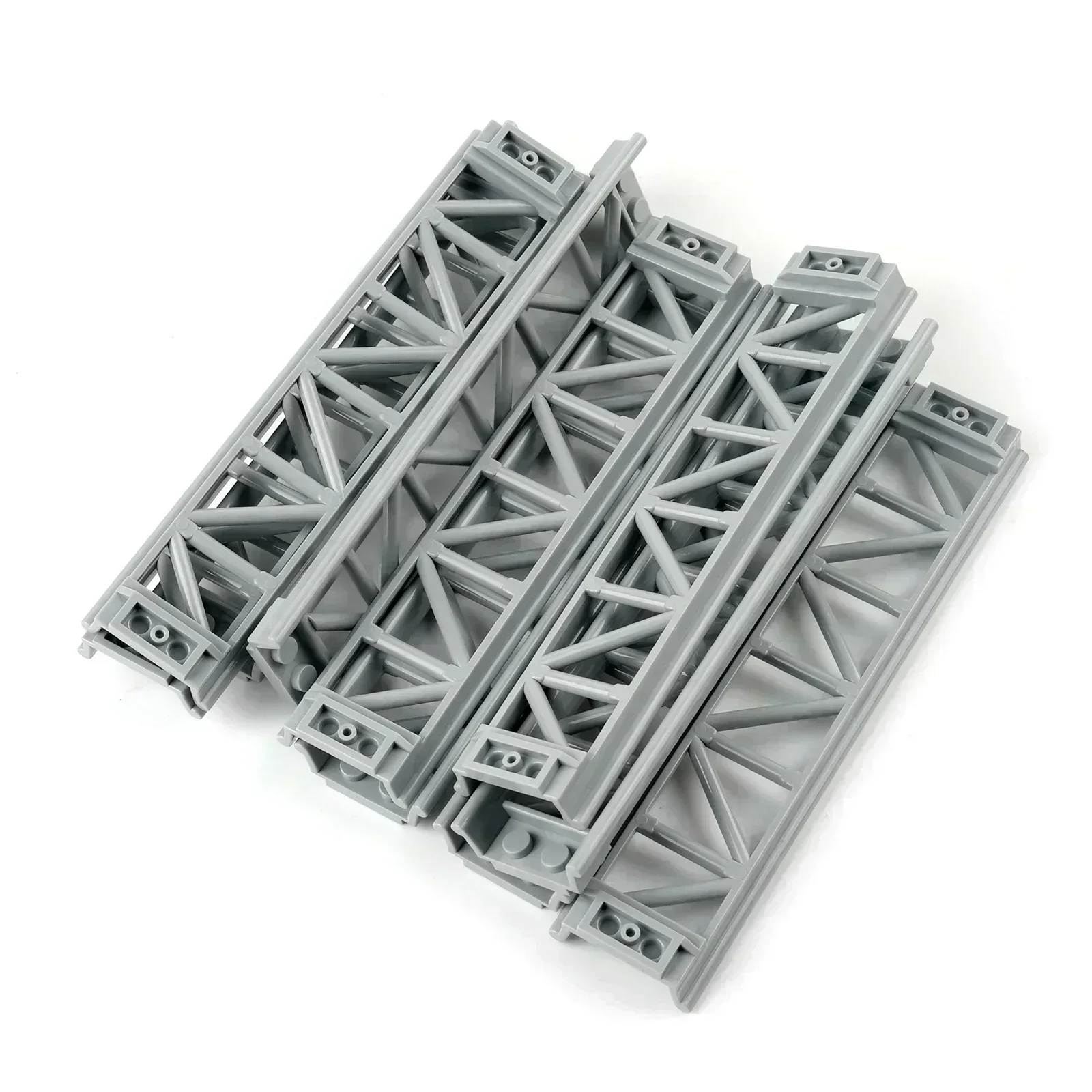 MOC montagnes russes piste modèle briques pièces 25059 25061 26021 chemin de fer assemblé éducation petits blocs de construction bricolage jouets cadeaux