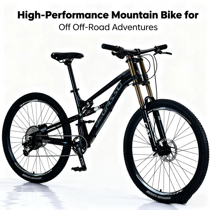 

[High-End]11Speed ​​Oil Brake Matte Black Manufacturer Wholesale Aluminum Alloy27.5-26Inch Soft Tail Mountain Bike Adult Men's D