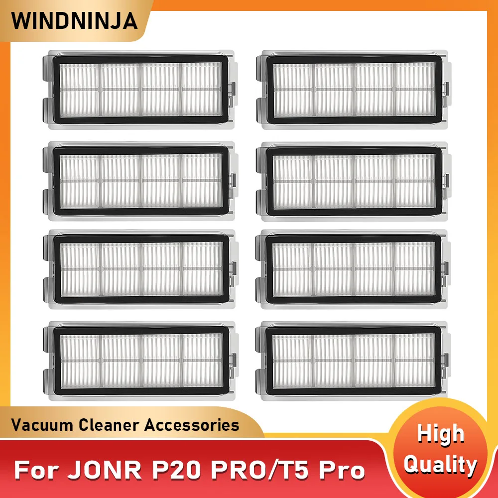 Washable Filter Accessories For JONR P20 PRO For JONR T5 Pro Robot Vacuum Cleaner Accessories Hepa Filter Replacement Spare Part