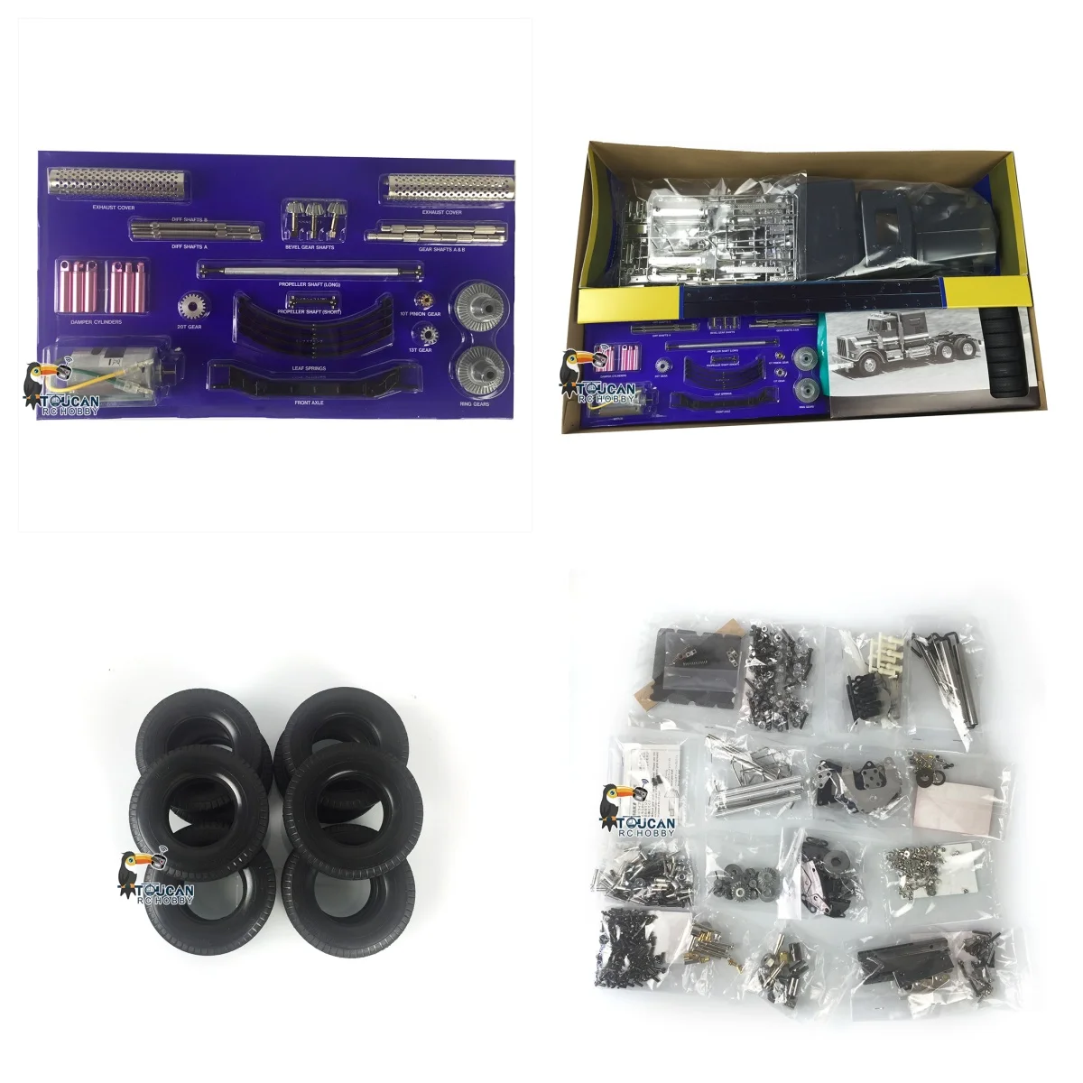 

6*4 TAMIYAYA 56336 RC Трактор Грузовик Автомобиль Комплект масштаба 1/14 Автомобиль с дистанционным управлением Модель «сделай сам» с двигателем 540 Игрушки для взрослых