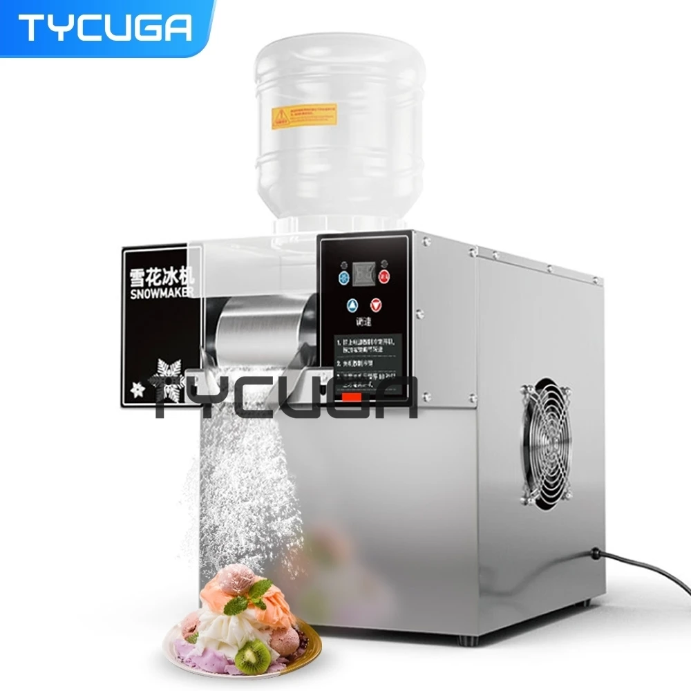 

Korea Bingsu Snowflake Ice Shaving Device 360W 3L Ice Maker Snow Shaver Machine Europe Russia Mexico With Refrigerant Shipping