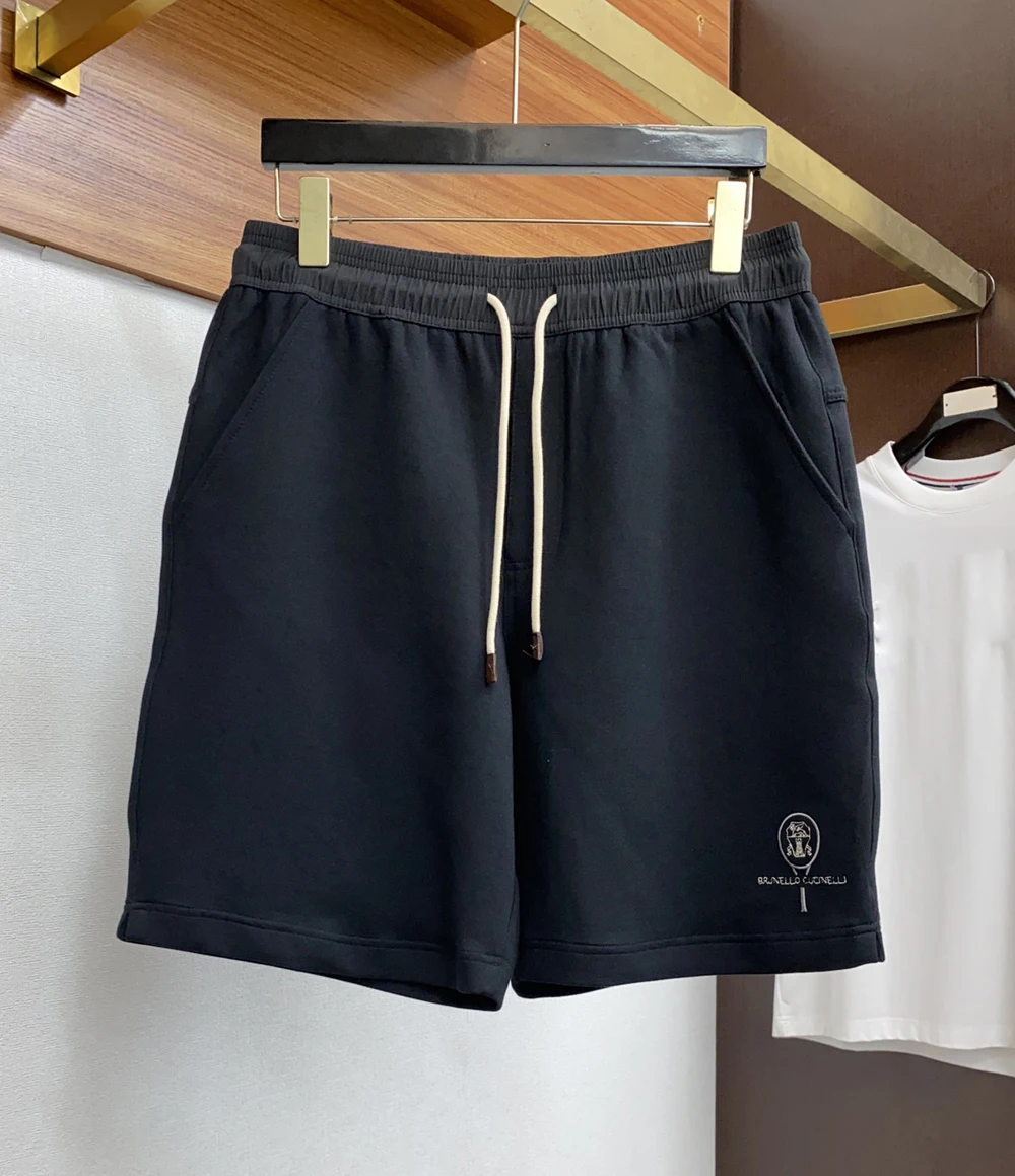 BILLIONAIRE BLKA CPTG Shorts Cotton Thin 2024 Spring Summer new outdoors embroidery Fashion Quality Big Size S-XXL Sports Pants