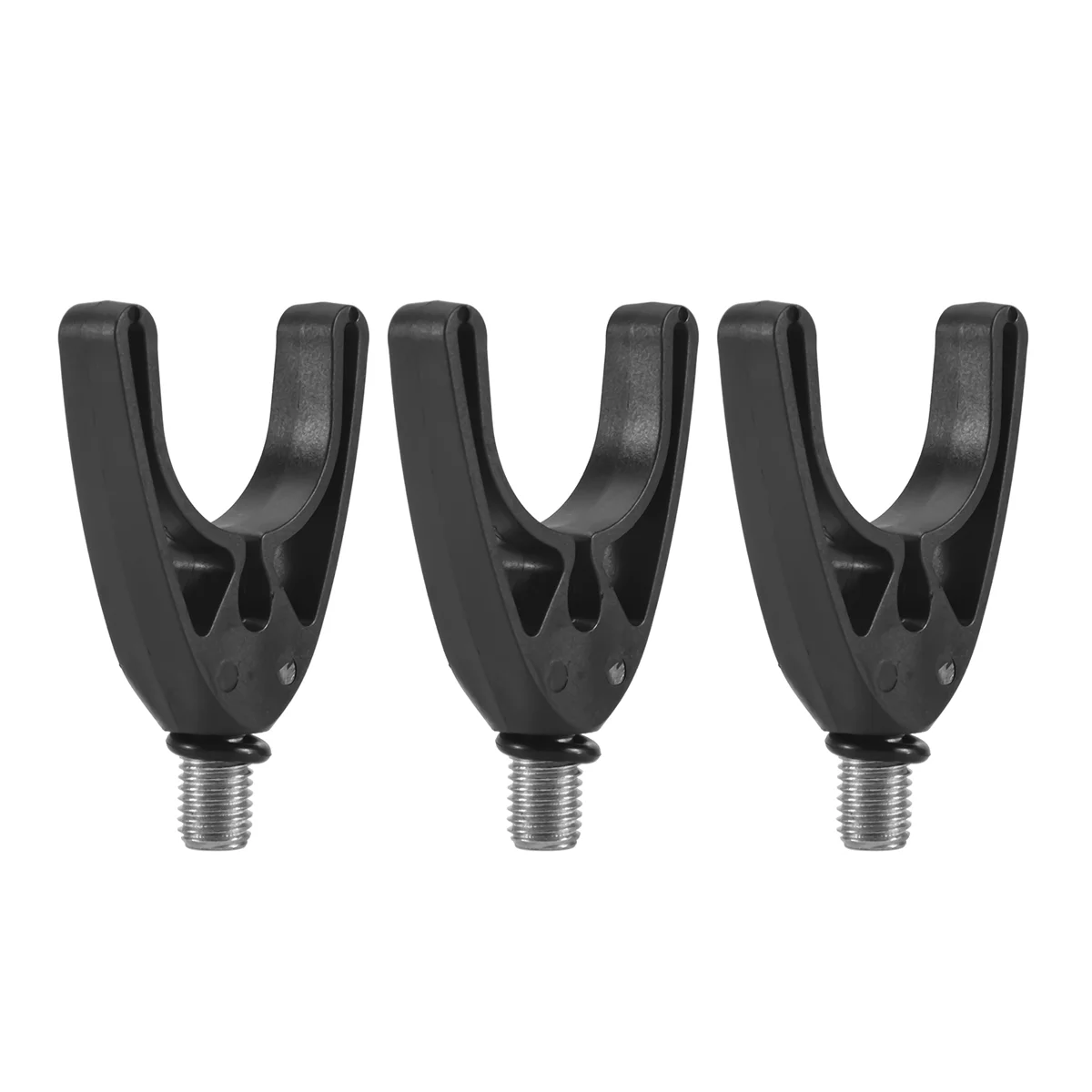 3 Pcs Carp Fishing Rod Rest Head Gripper Butt Rest Gripper for Fishing Sticks Rod Pods Carp Coarse Fishing